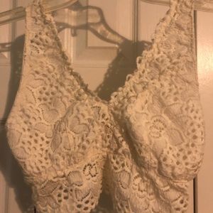 White Bralette size medium, Altar’d State